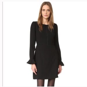 Club Monaco Black Long Sleeve Dress